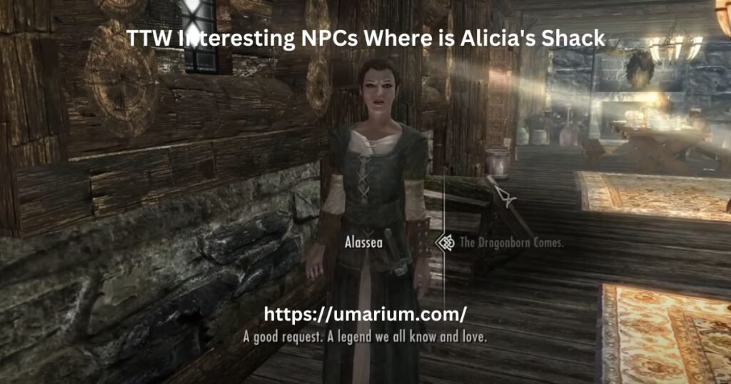 TTW Interesting NPCs Where is Alicia's Shack